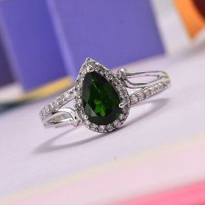 ""WOW"" Russian Diopside Ring--Size 7